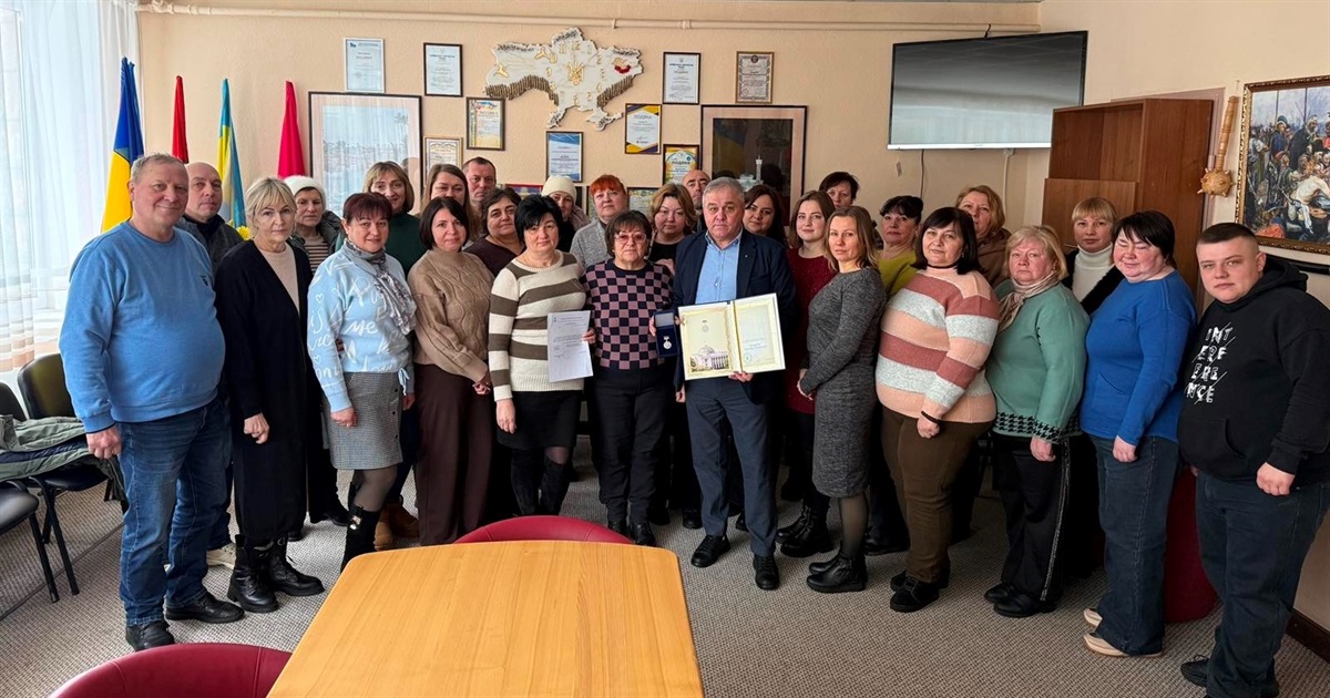 Голову Циблівської громади Олександра Палагуту нагородили Почесною грамотою Верховної Ради