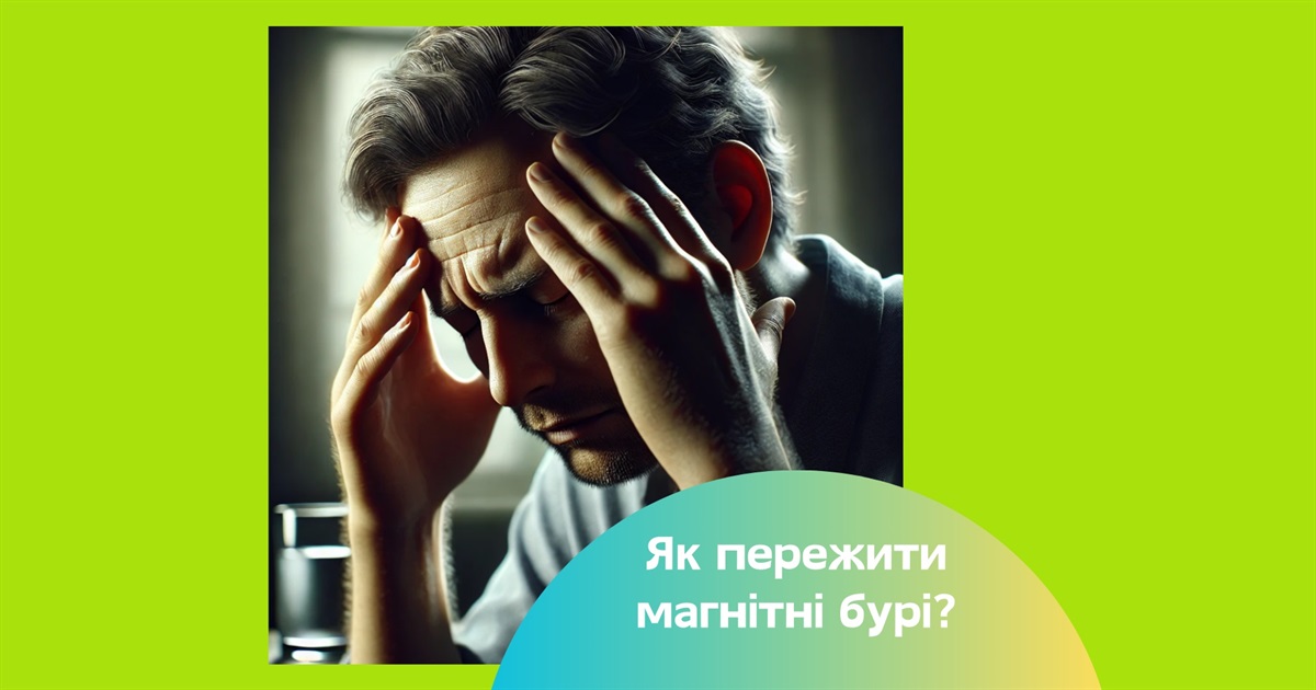 В Україні триває сильна магнітна буря. Коли вона скінчиться і як її пережити?