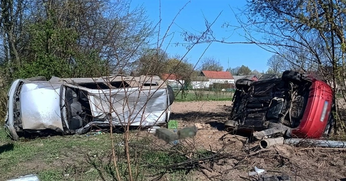 У ДТП на Звягельщині перекинулися два автомобілі