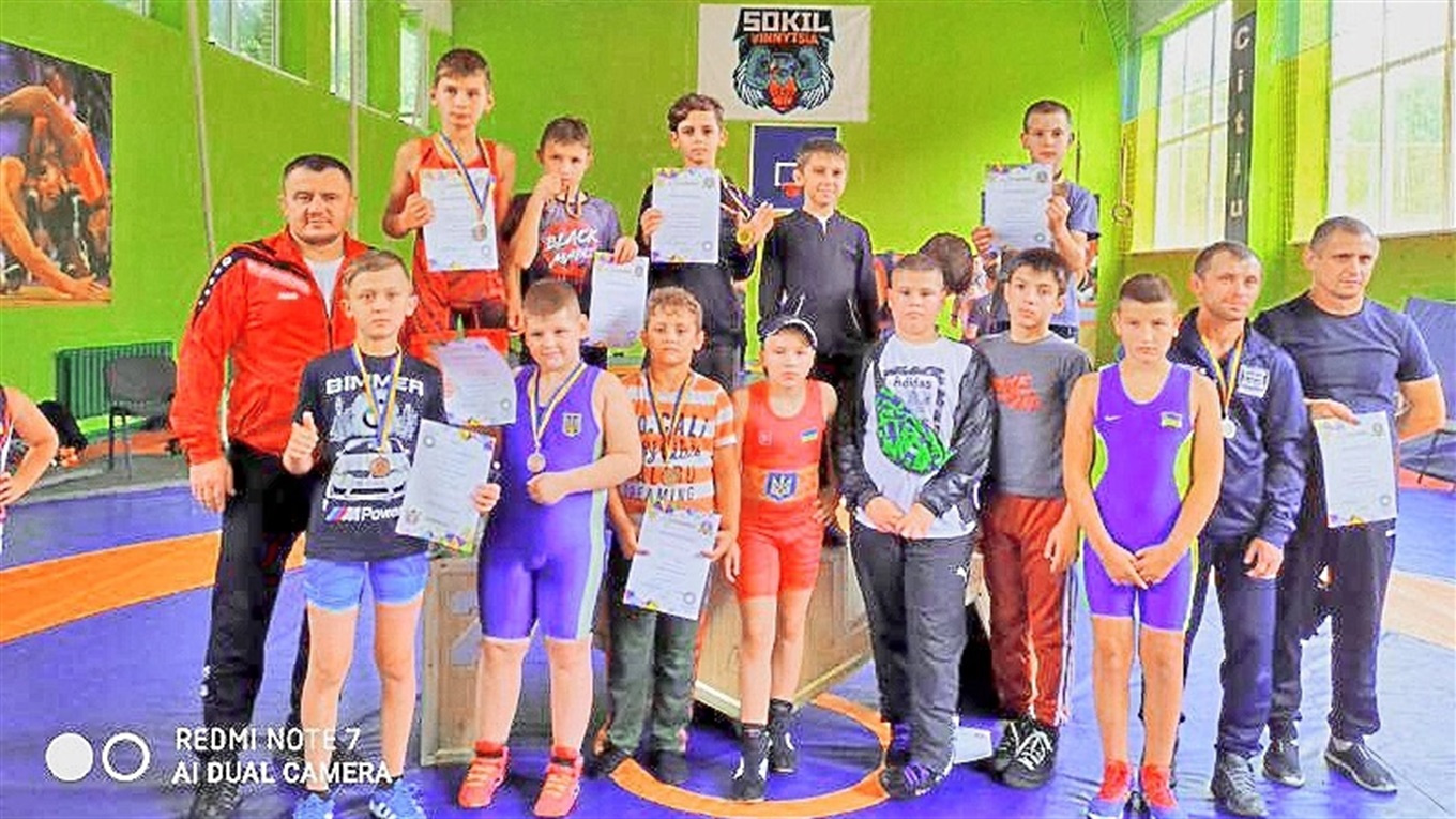 18 медалей привезли жмеринчани з обласного чемпіонату з греко-римської боротьби