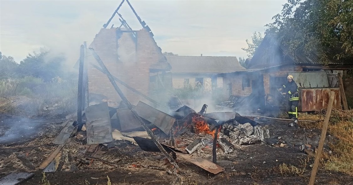 За перші дві доби вересня на Переяславщині тричі горіли господарчі будівлі