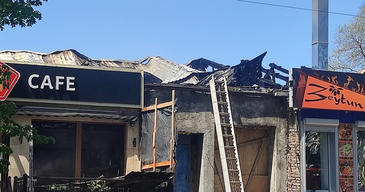 Стала відома причина вчорашньої пожежі в центрі Ізмаїла