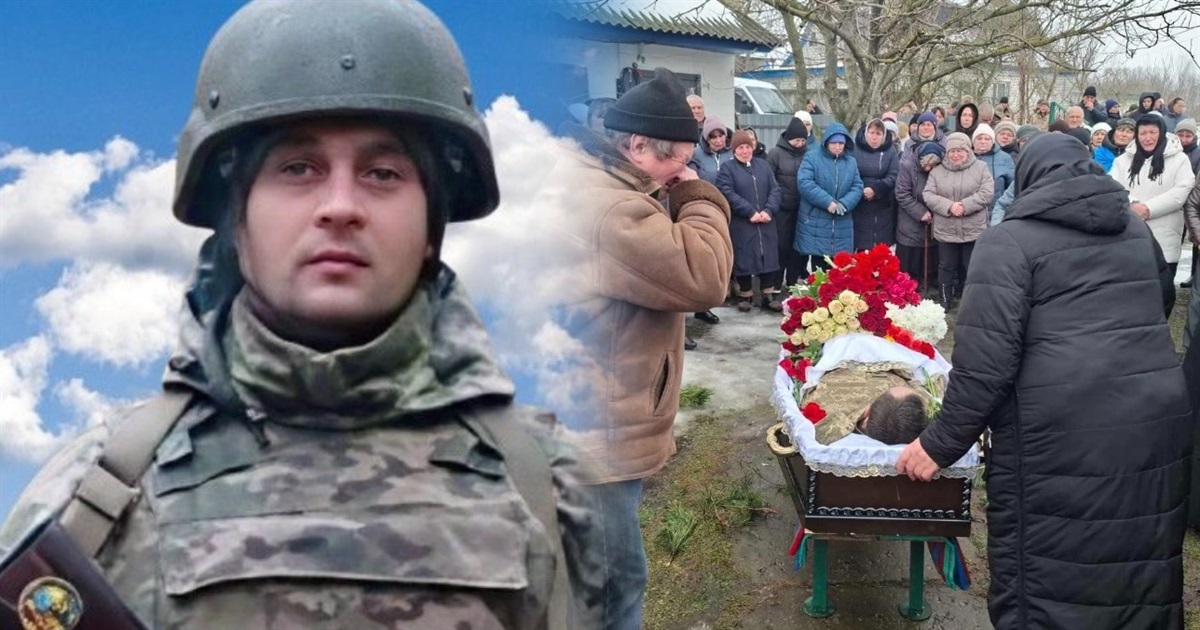 Робота з деревом була покликанням, а захист України – обов'язком: прощання з Героєм Віталієм Голубом