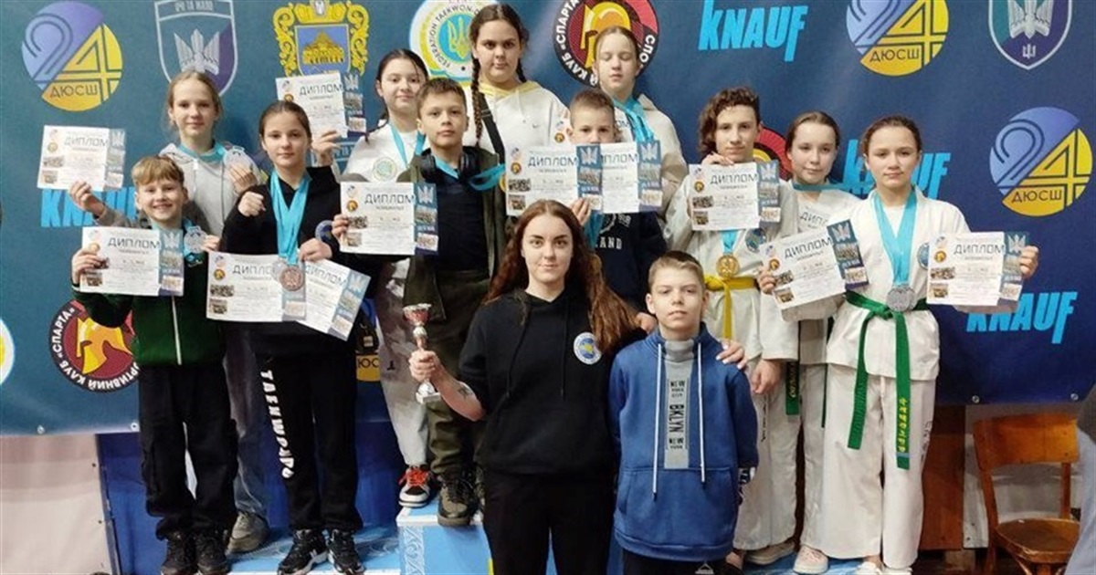 Переяславські "Акули" вибороли 16 медалей на відкритому чемпіонаті ДЮСШ-24 з Таеквон-до ІТФ