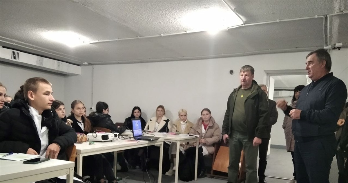 У медичному фаховому коледжі у Звягелі відкрили протирадіаційне укриття на 330 осіб