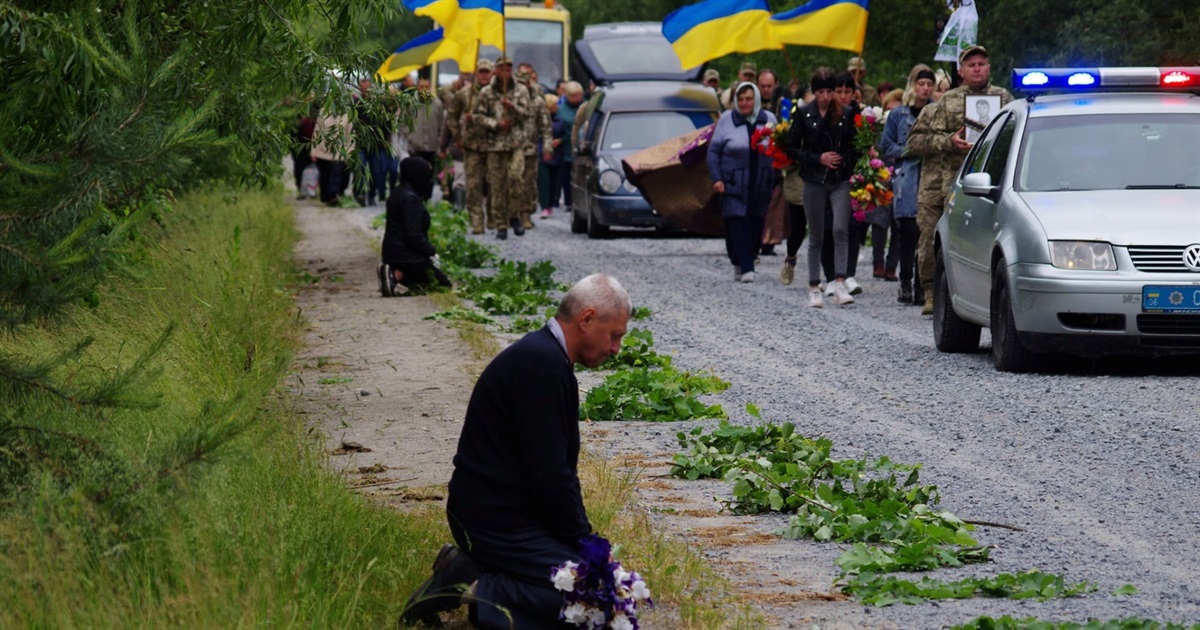 Повернувся на щиті: на війні загинув житель Звягельщини В'ячеслав Вітковський