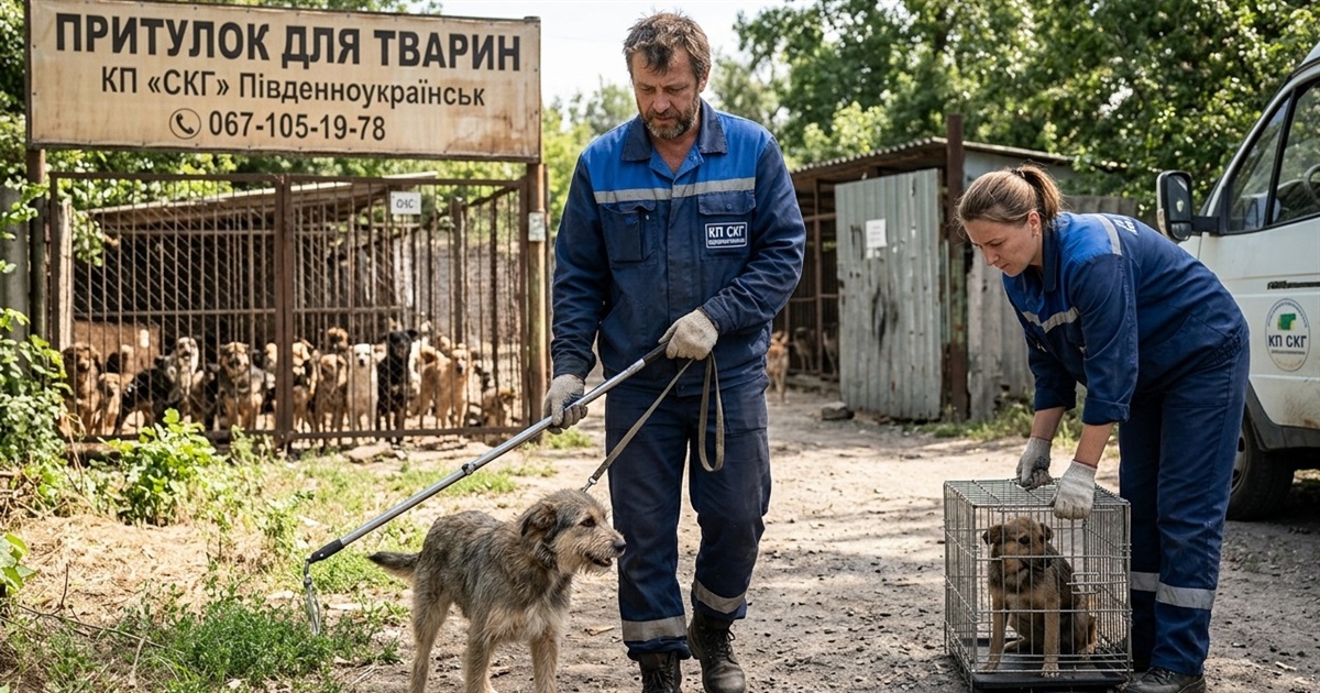 У притулку Південноукраїнська немає місць, а собак виловлюють інженери: що коїться в КП «СКГ»