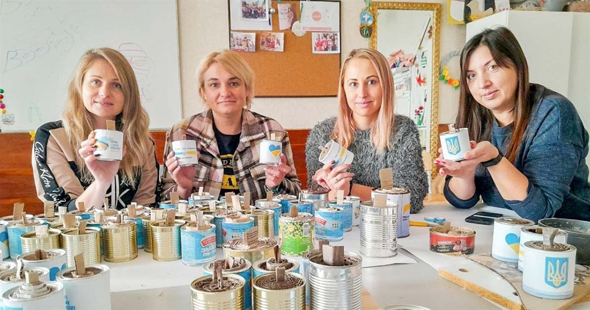 Тепло і світло для українських захисників від Кагарлицького ліцею №3