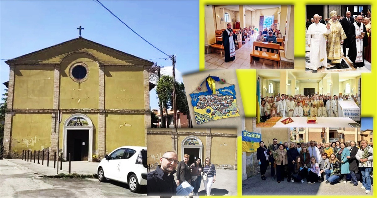 Як українці у Перуджі гуртуються навколо храму та підтримують Україну