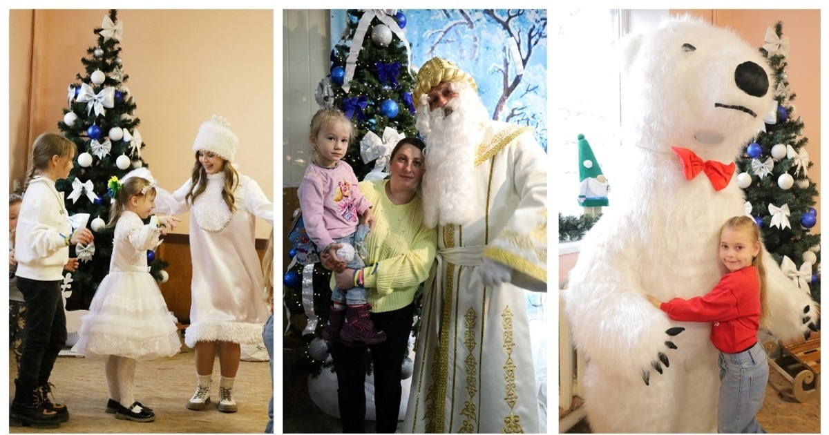 У Жмеринці для дітей Героїв України організували новорічне свято і тематичні майстер-класи