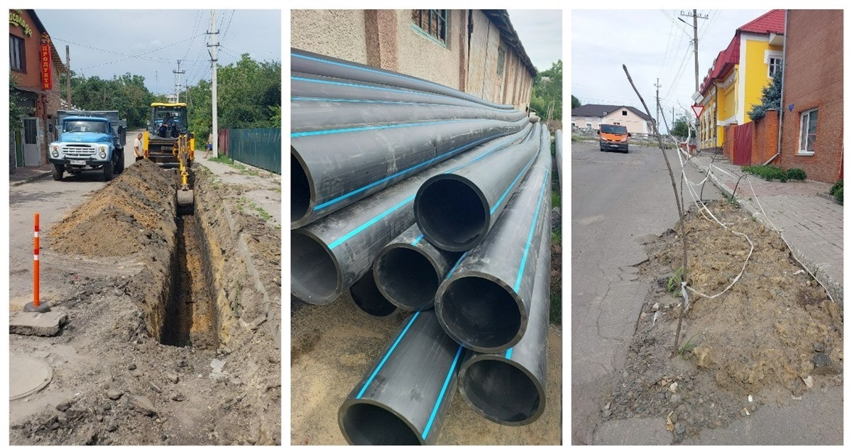 На Доватора замінюють водогін перед початком асфальтування дороги