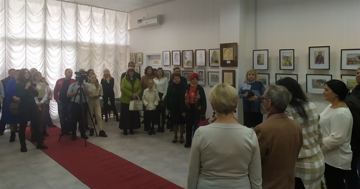 В Измаильской картинной галереи открылась персональная выставка Михаила Пейкова