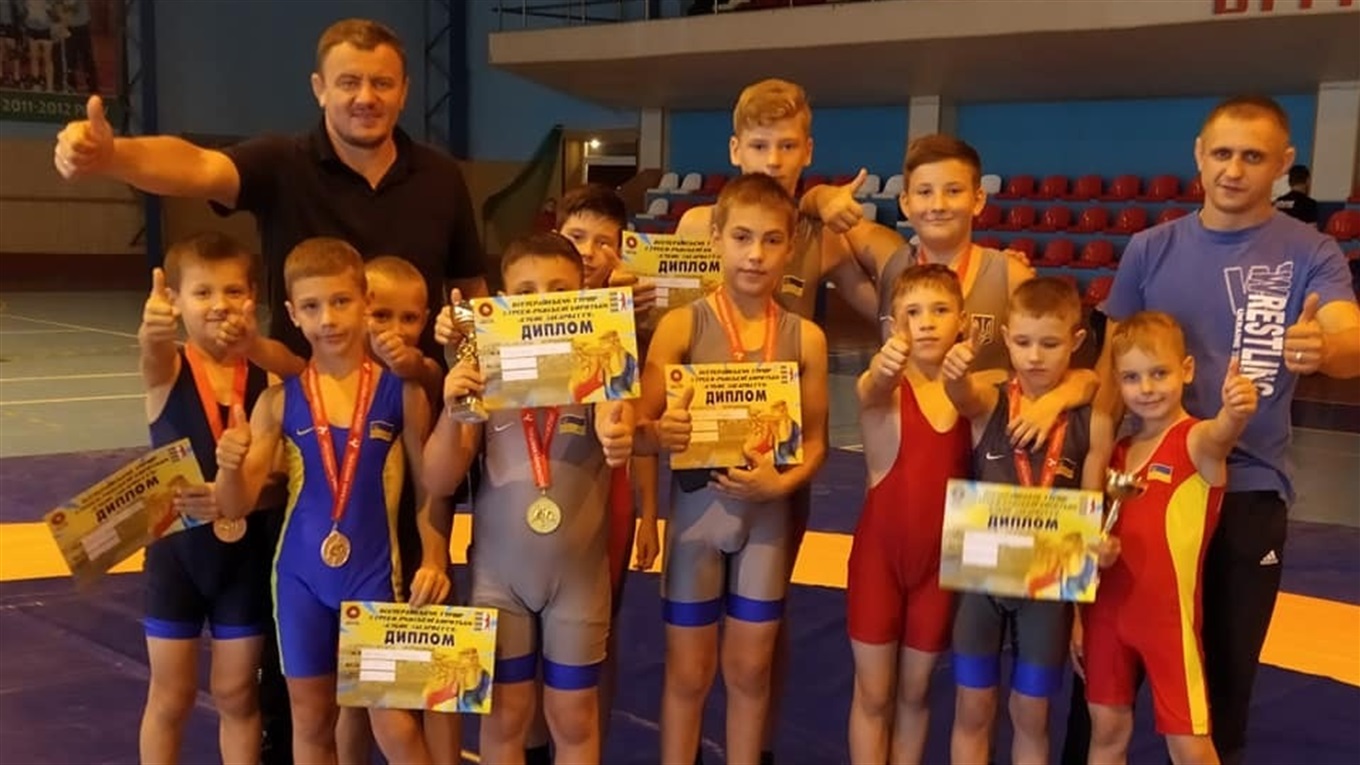 7 медалей підкорили жмеринські борці на всеукраїнському турнірі