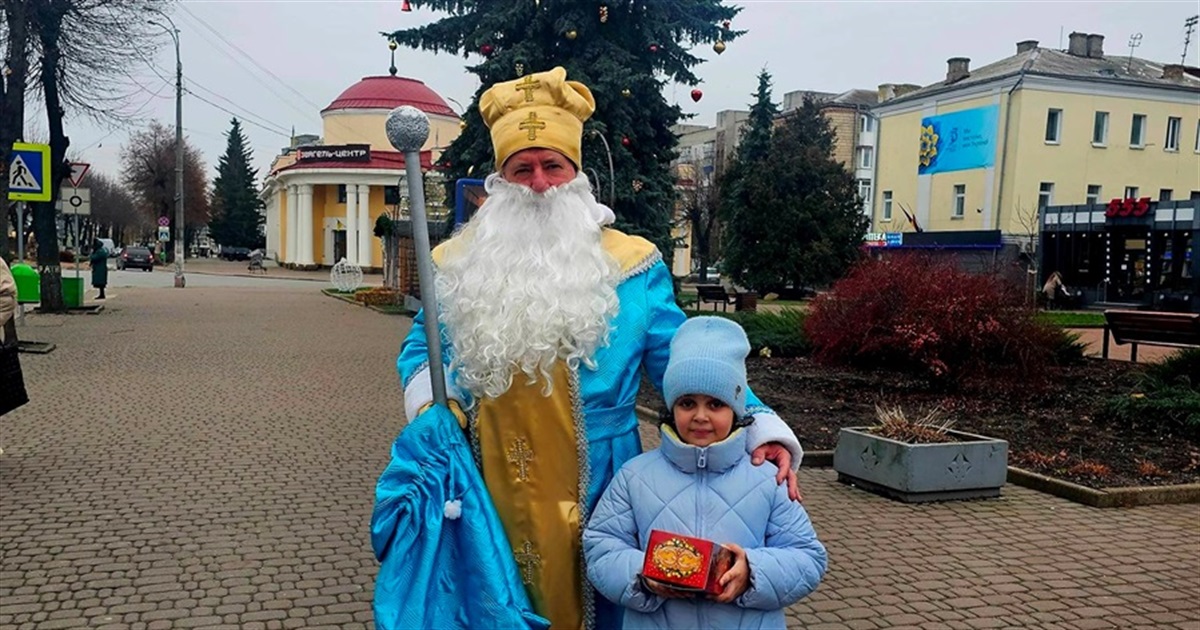 На Звягельщині понад півтори тисячі дітей отримали подарунки з нагоди різдвяно-новорічних свят