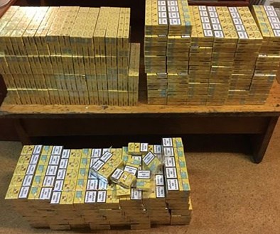 Податковці в зоні АТО вилучили 8 тисяч пачок фальсифікованих цигарок