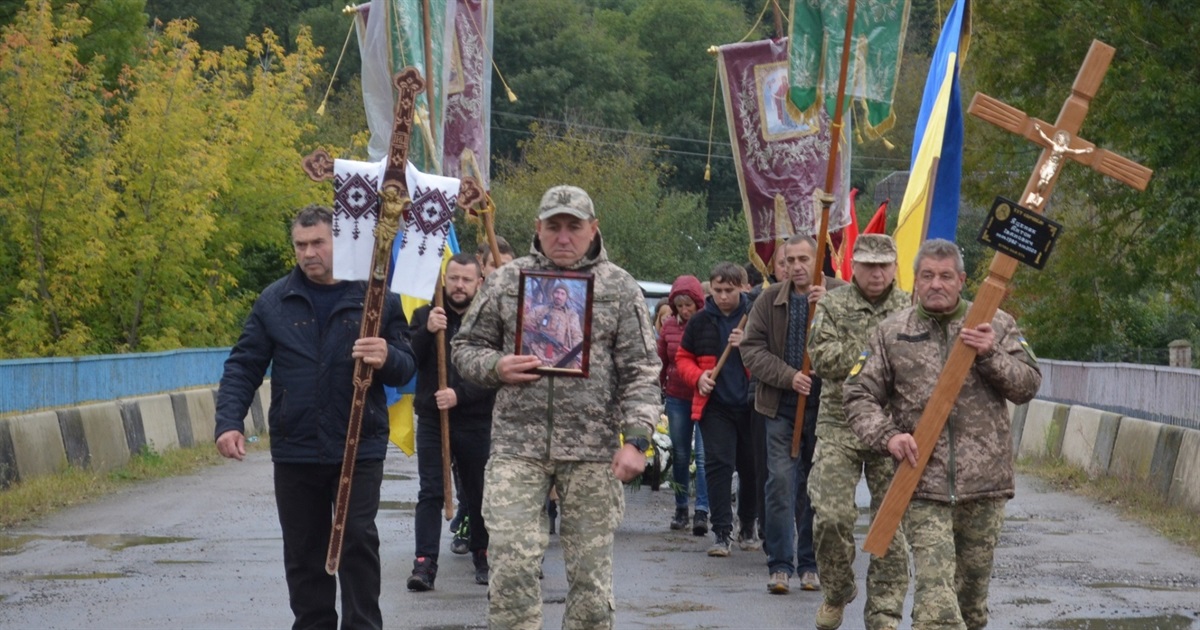 У дорогу вічності провели захисника з Буданова Яценяка Антона