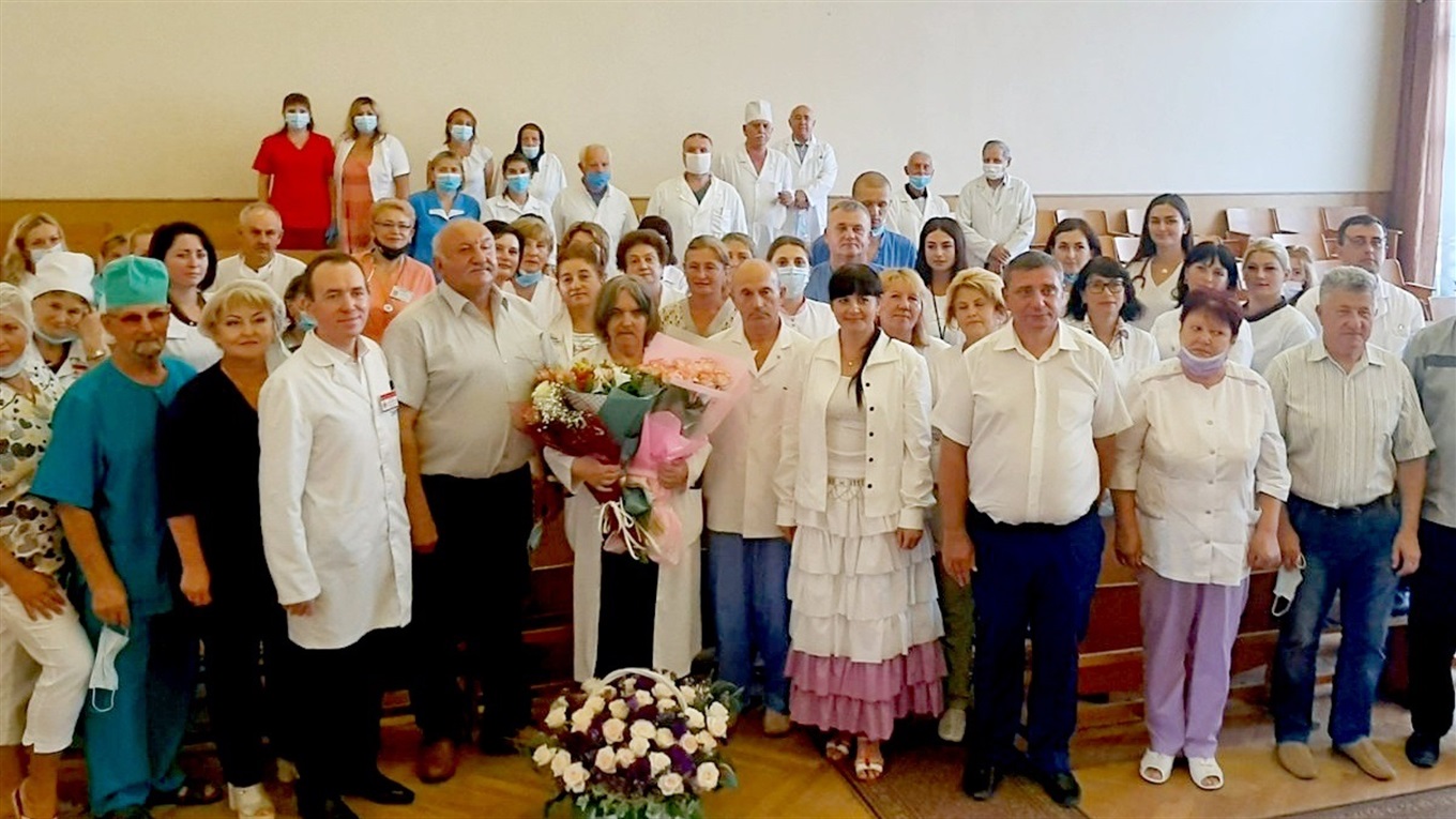 Завполіклінікою Одарка Старинська пішла на заслужений відпочинок. У лікарки 62 роки стажу роботи