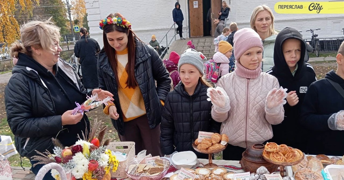 Майже 70 тисяч гривень на підтримку ЗСУ зібрали на ярмарку в Переяславській гімназії №1
