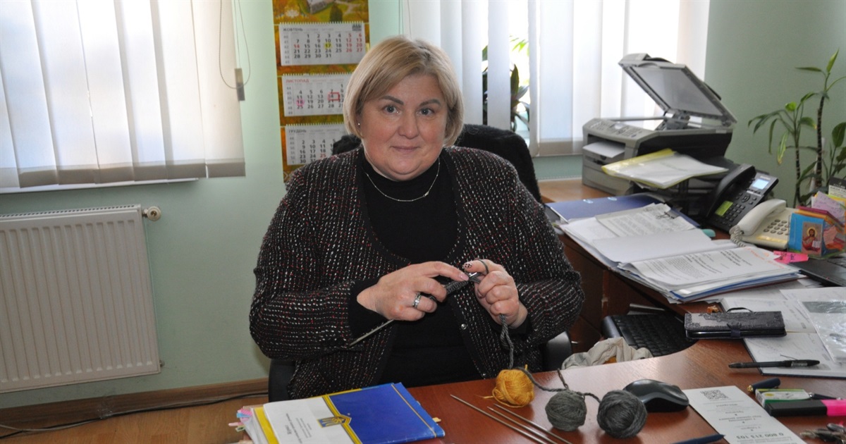 Чортків’янка Ірина Григорук: «Готова цілодобово в’язати шкарпетки, лиш би хлопцям було тепло»