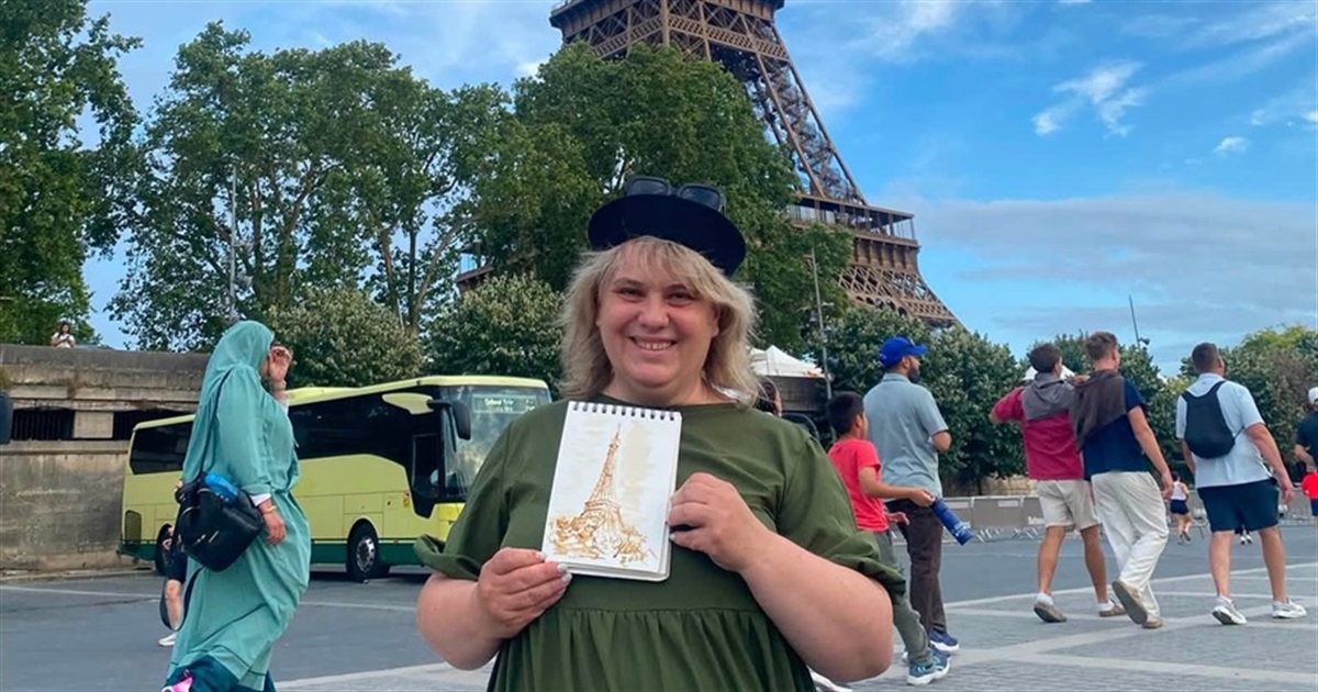 «Я сказала, що хочу в Париж»: як переяславка Світлана Шевченко подорожувала Європою і малювала кавою