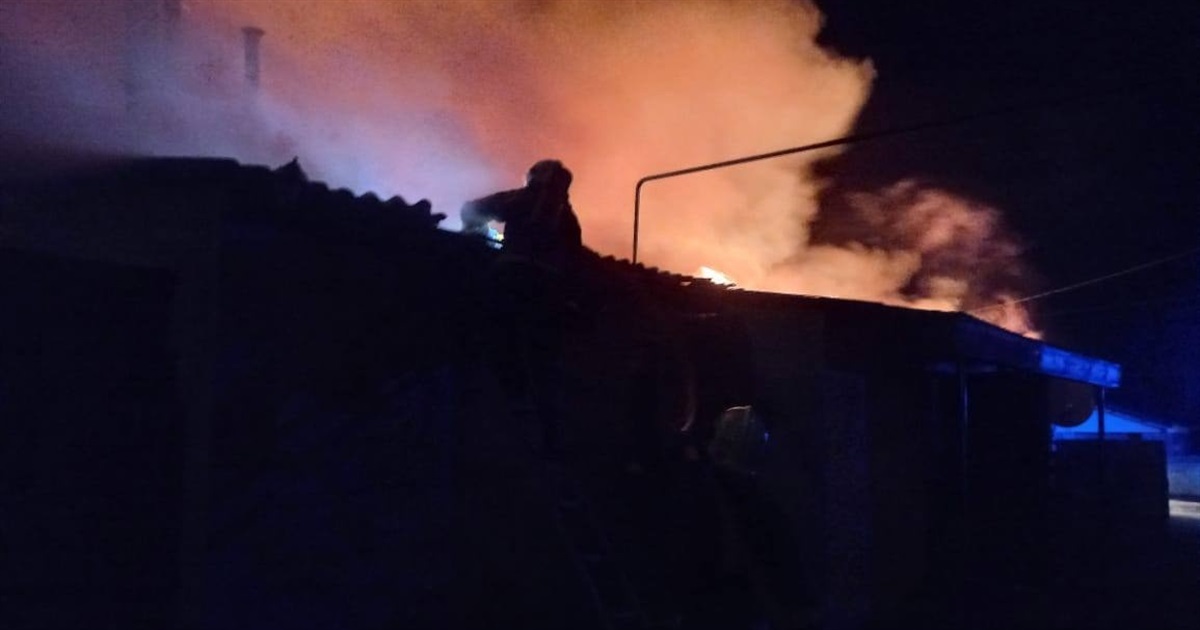 У селі на Переяславщині через витік газу згорів житловий будинок