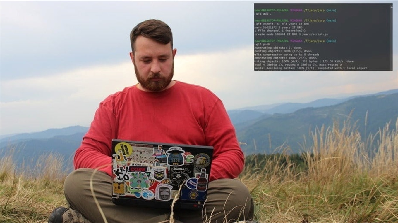 Олександр Коба заснував компанію IT-bro. Тут працюють і безкоштовно вчаться ветерани війни на сході