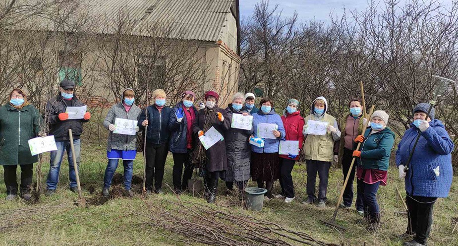 Гродівчани долучились до озеленення планети