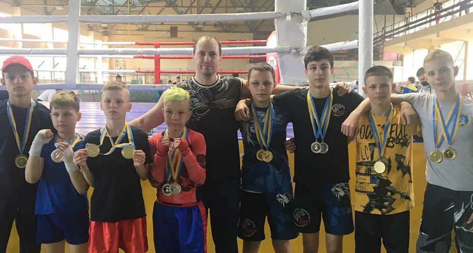 26 медалей чемпіонату України завоювали кікбоксери Покровської громади 