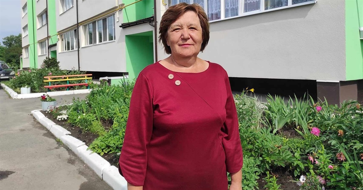 Голова правління ОСББ Лариса Хомюк: "То у страха очі великі, а руки все зроблять!"