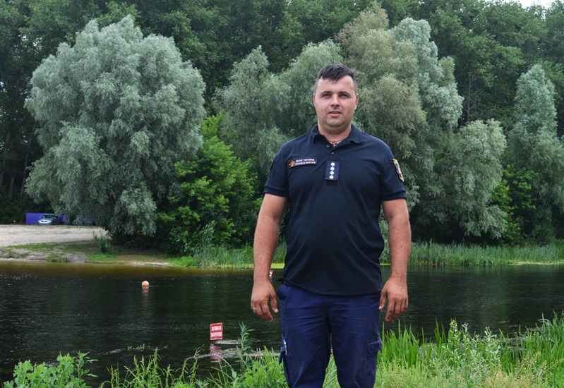 Дмитро Лагута, провідний інспектор ВЗНС Миргородського району РУГУ ДСНС у Полтавській області