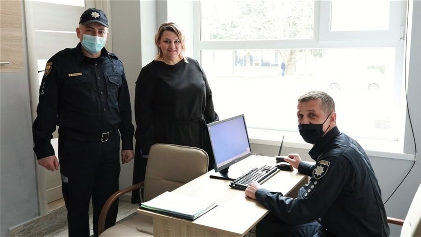 У Заводській громаді, що на Чортківщині, запрацювала поліцейська станція