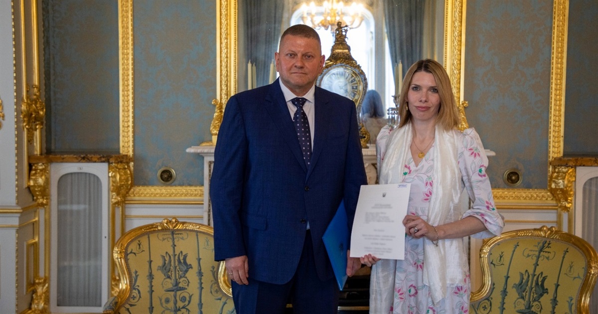 Наш земляк Валерій Залужний став до виконання обов'язків посла України у Великій Британії