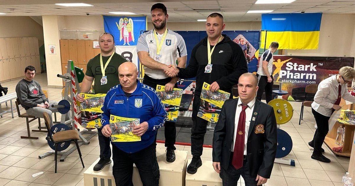 Переяславець Володимир Гетьман став призером відкритого чемпіонату Києва з пауерліфтингу