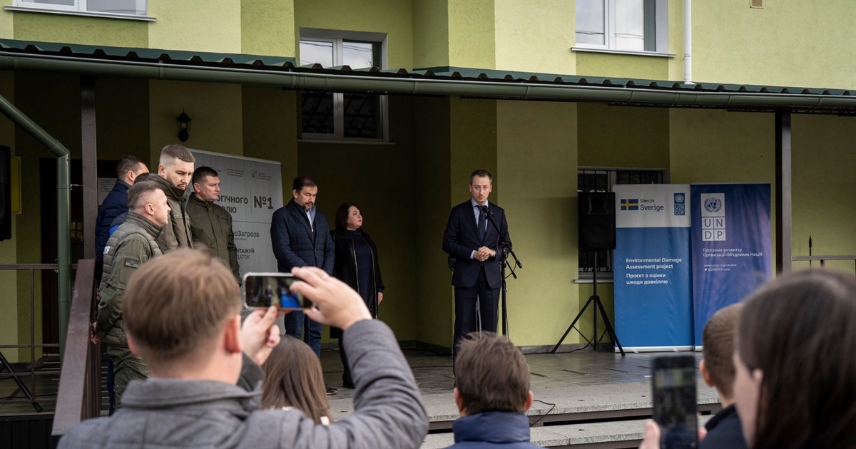 Пункт екологічного контролю на Житомирщині: нова система захисту довкілля