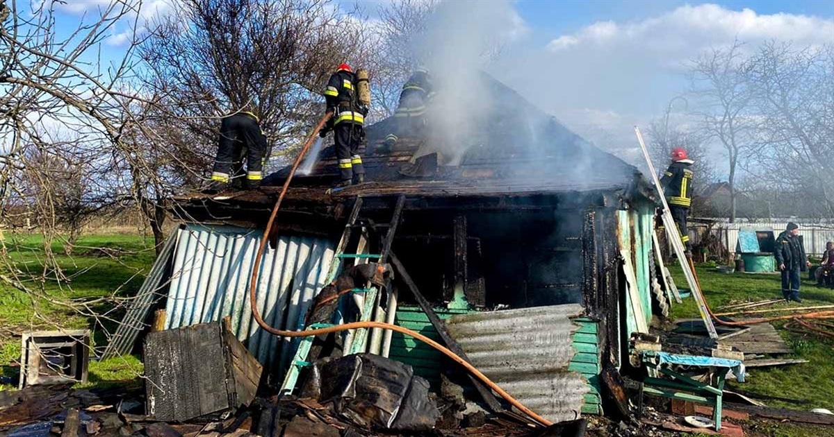 Пожежа у Черняхові, що на Кагарличчині: є постраждалі
