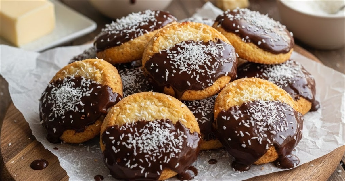 Готуємо сьогодні: ніжне домашнє сирне печиво з яблуком та шоколадним декором