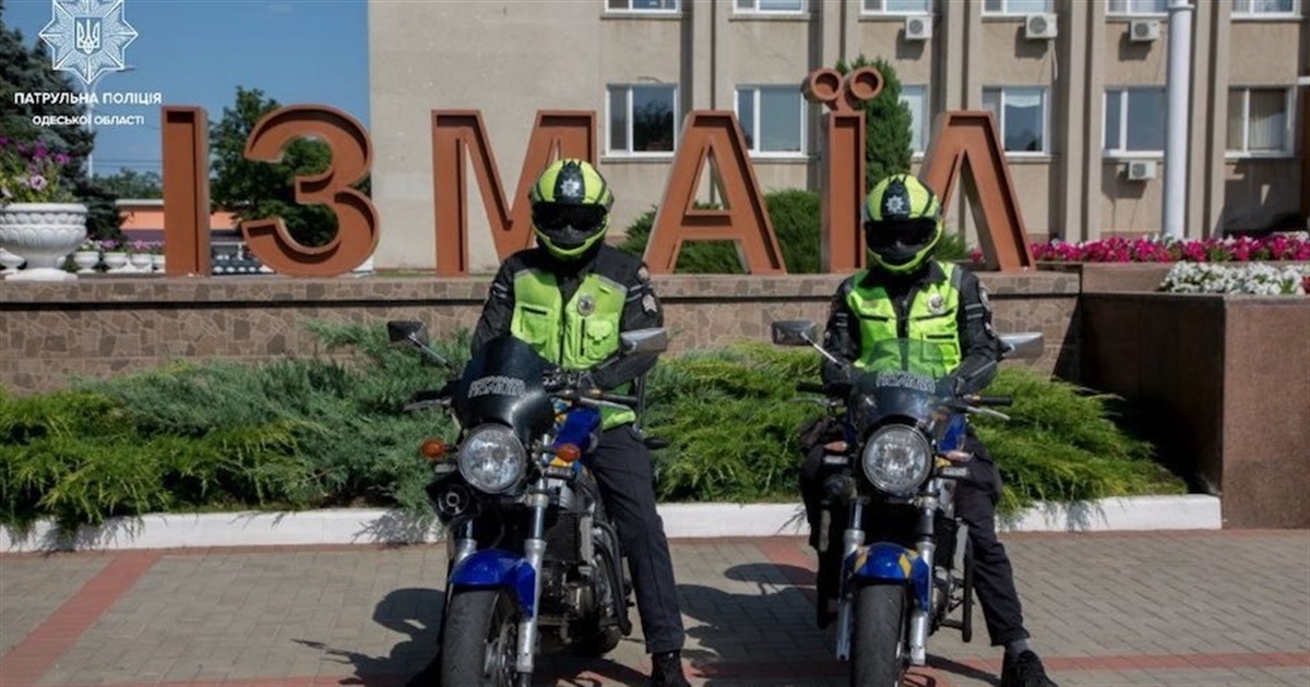 Мотопатруль открыл сезон в Измаиле