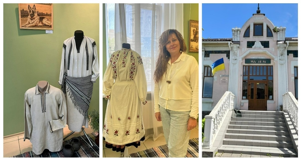 У музеї Жмеринки проходить виставка старовинних вишиванок під назвою «Любов’ю вишита сорочка»