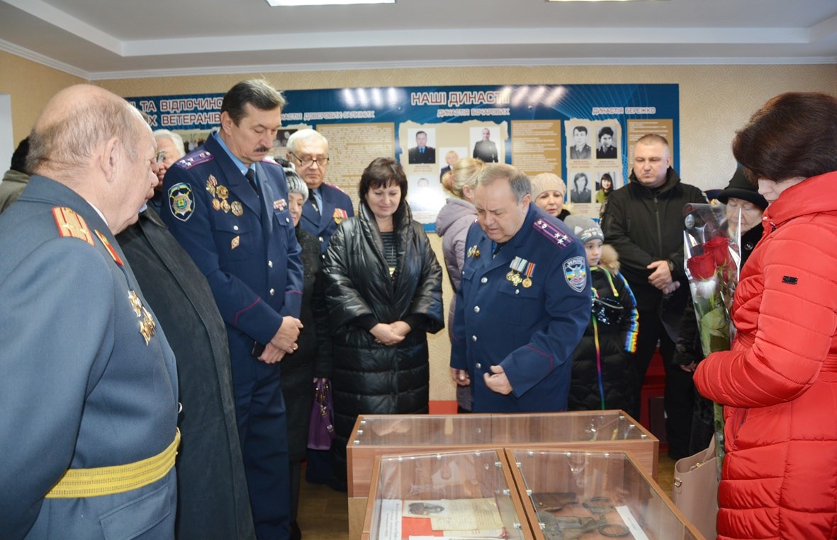У Покровську відкрили музей історії міського відділу МВС
