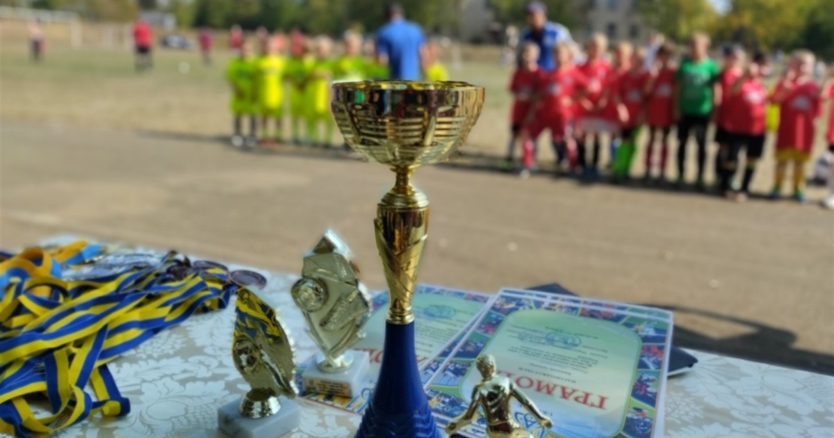 Мигіївські юні футболісти тріумфували на змаганнях до Дня захисників та захисниць України