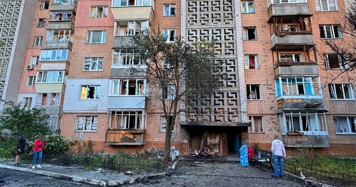 На Київщині унаслідок нічної атаки пошкоджені житлові будинки, дитсадок та автомобілі