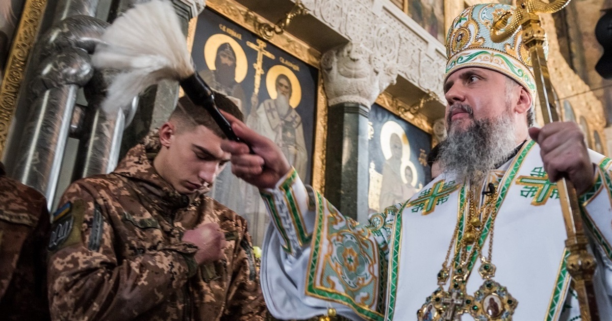 На Вербну неділю у Києво-Печерській лаврі одночасно правили службу предстоятелі ПЦУ та УПЦ (МП)