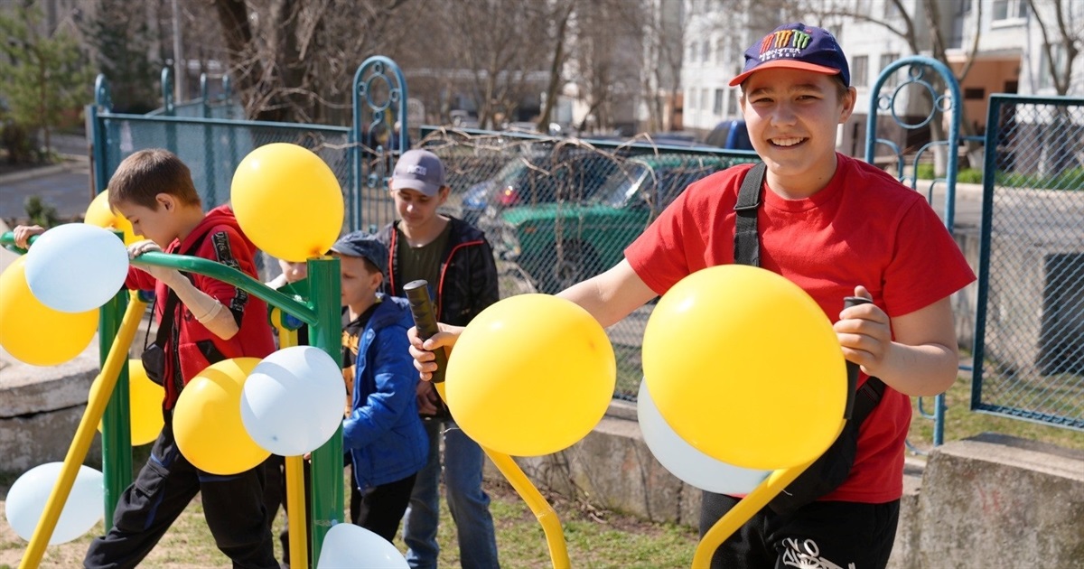 У Південноукраїнську розширили ігровий простір для вихованців реабілітаційного центру