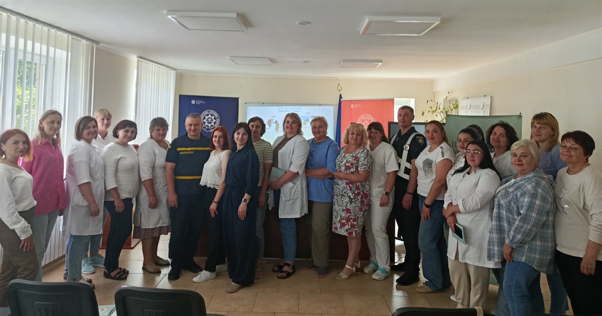 Турбота про ментальне здоров’я: у Старокостянтинові відбувся тренінг для медиків