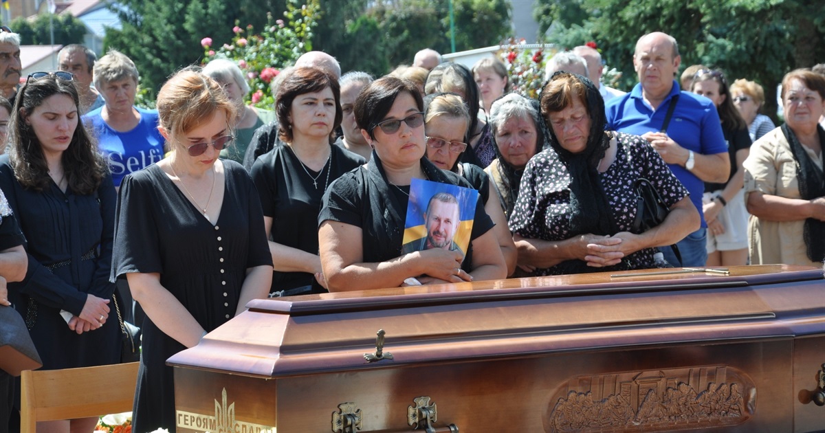 Через півтора року невідомості повернувся додому «на щиті» командир «Бистрий» з Малих Чорнокінців