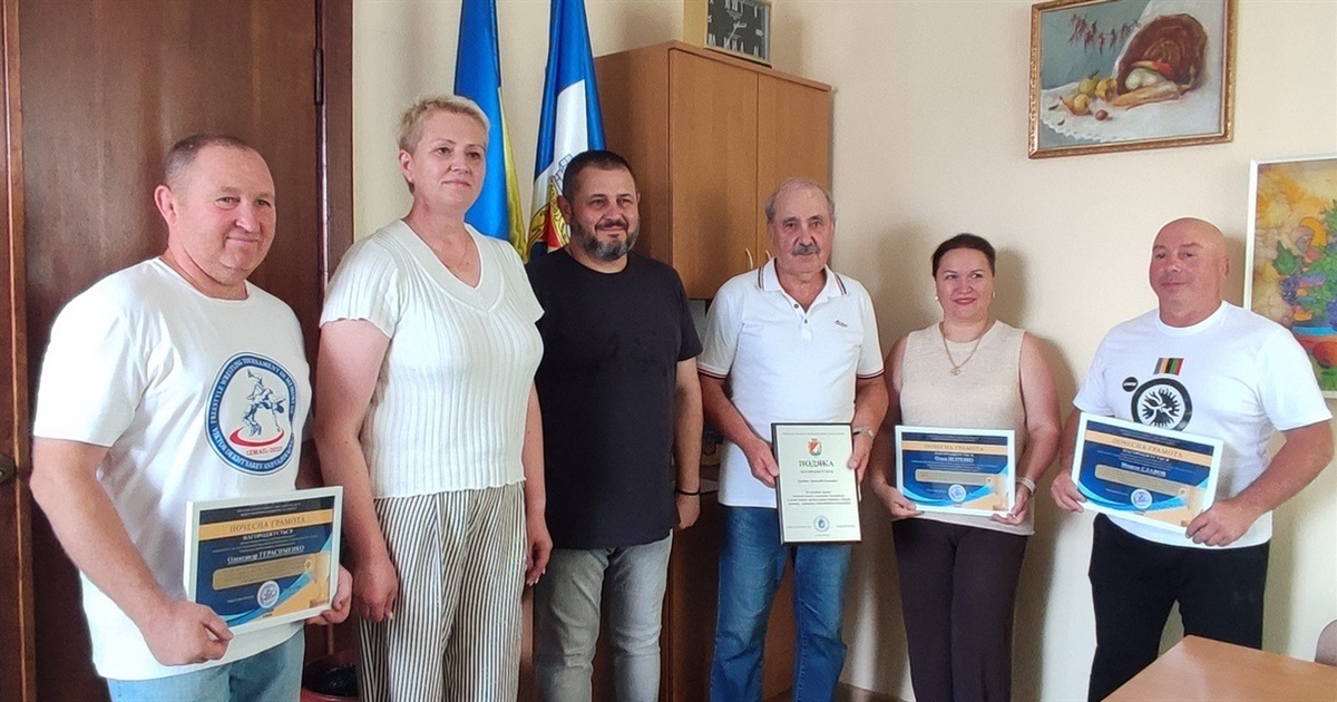 В Ізмаїлі привітали найкращих тренерів міста з нагоди професійного свята
