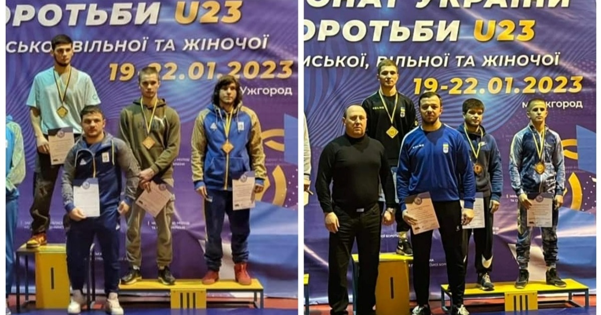 Жмеринчани Артем Заморський та Віктор Погончук – бронзові призери Чемпіонат України з боротьби