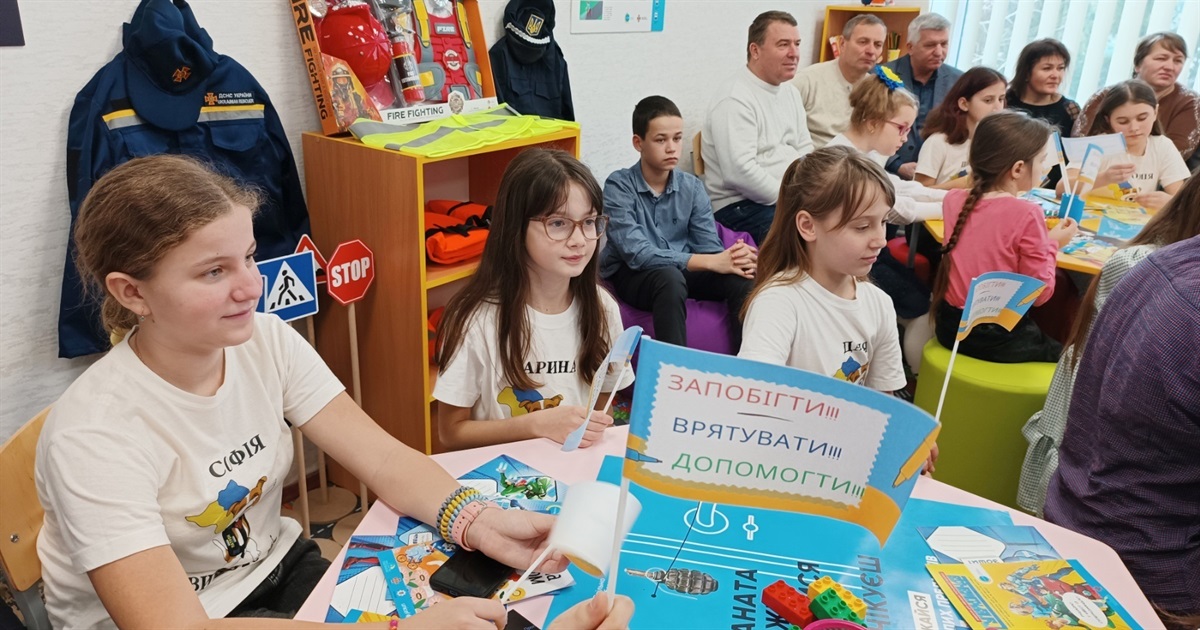 На Переяславщини відкрили ще один "Клас безпеки" – для дітей Ташанської громади
