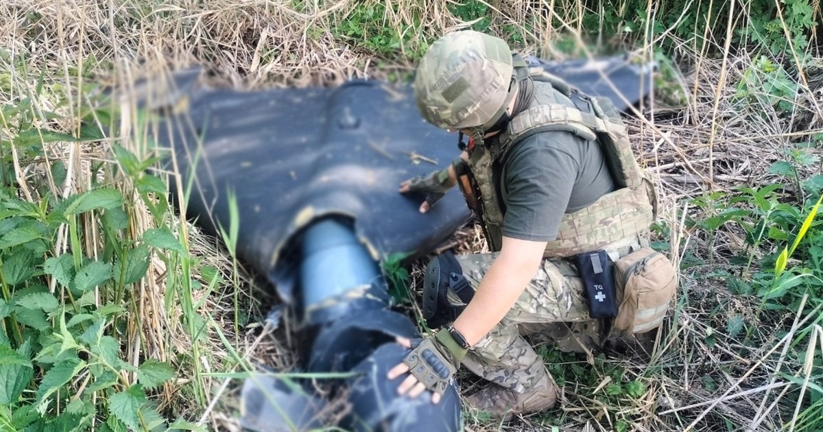 На Житомирщині вибухотехніки знищують бойові частини російських ракет та БпЛА