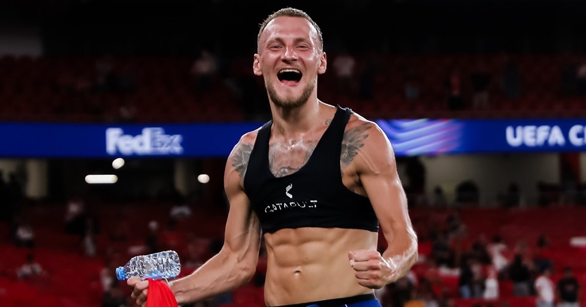 Олексій Кащук зі Звягеля забив переможний гол у Лізі чемпіонів проти "Бенфіки"